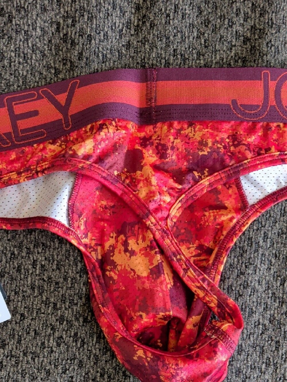 Jockey Sport® Stability Pouch Microfiber Thong - Size XL (40"-42") - Picture 4 of 4